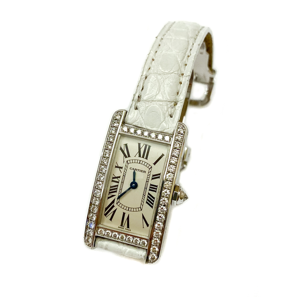Cartier tank americaine oro bianco hotsell