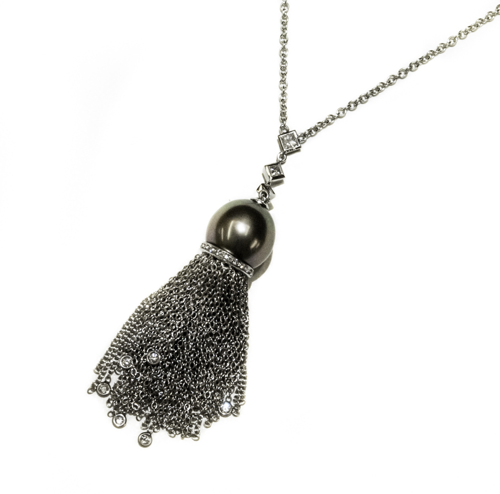 Collana Girocollo Con Fili Di Perle Collana Larga Di Perle Finte Multistrato Perle Di Perle Bianche Catena Di Gioielli Placcata In Argento Per Donne E Ragazze - Foto 2