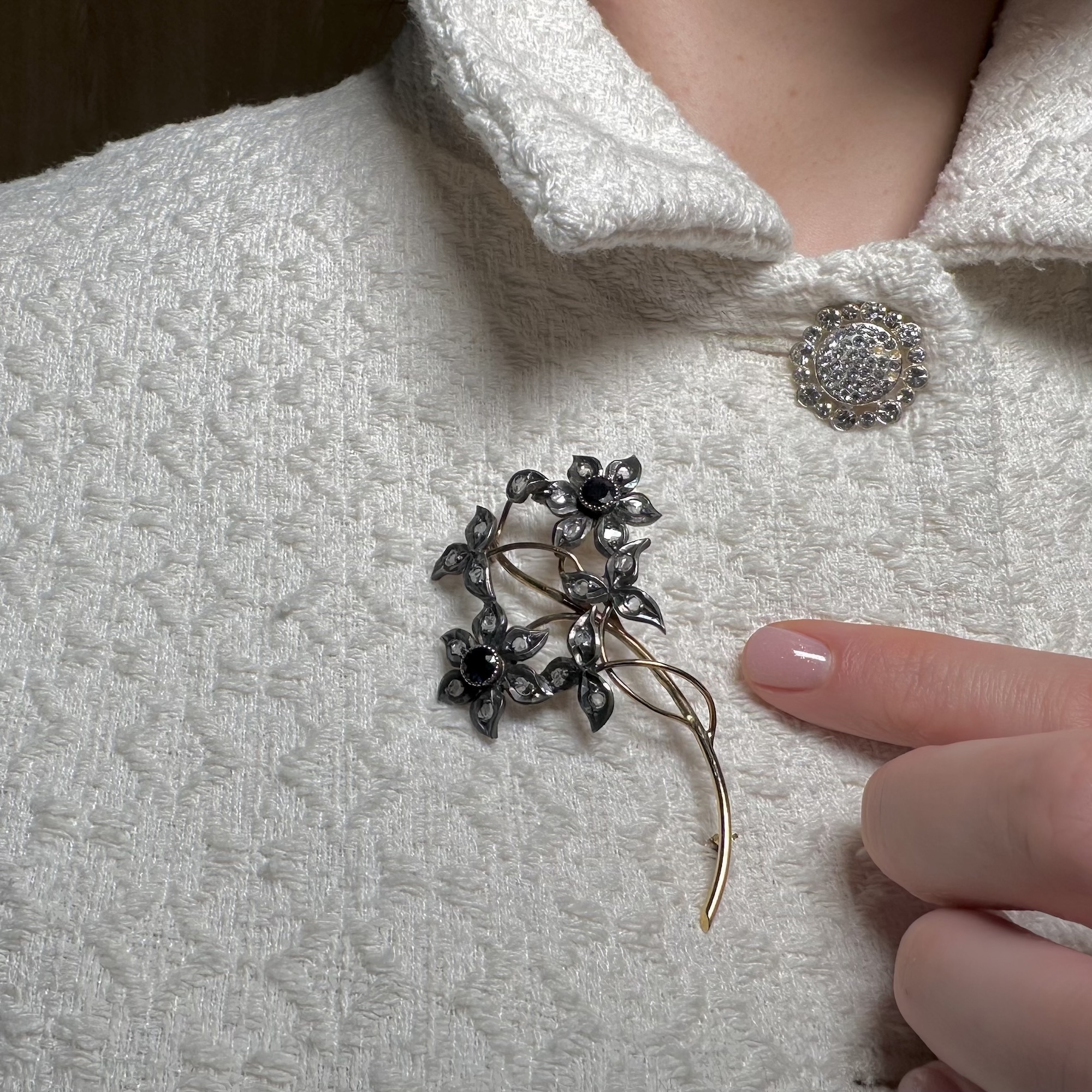 Sixties brooch