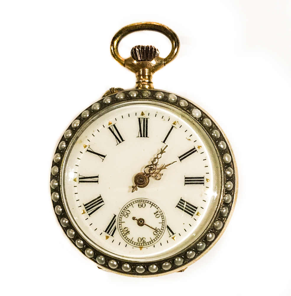 Pocket watch in gilded silver France 18th century Orologi antique