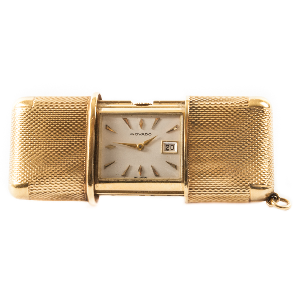 Orologio da tasca in oro giallo - Movado - Svizzera anni '50 - Vendita  Orologi d'epoca | Passione Antiqua