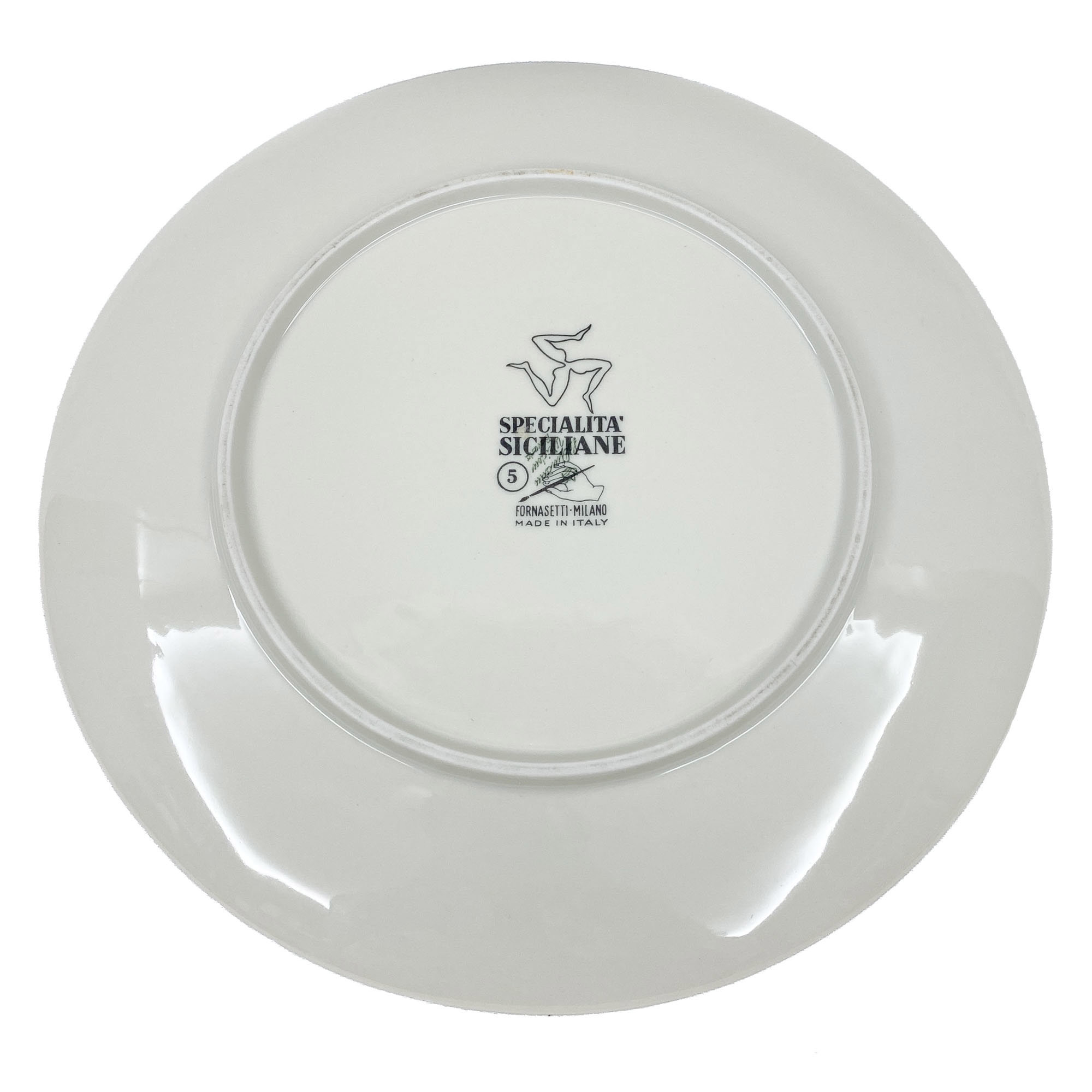 'Specialità siciliane' plate 