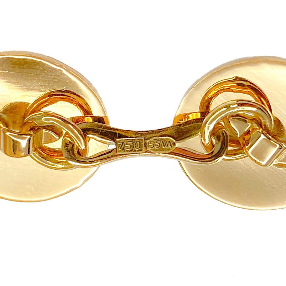 Boutons De Manchette Vintage Dorés Torpedo - Gemmes Vertes - Pour Mariage Ou Cérémonie