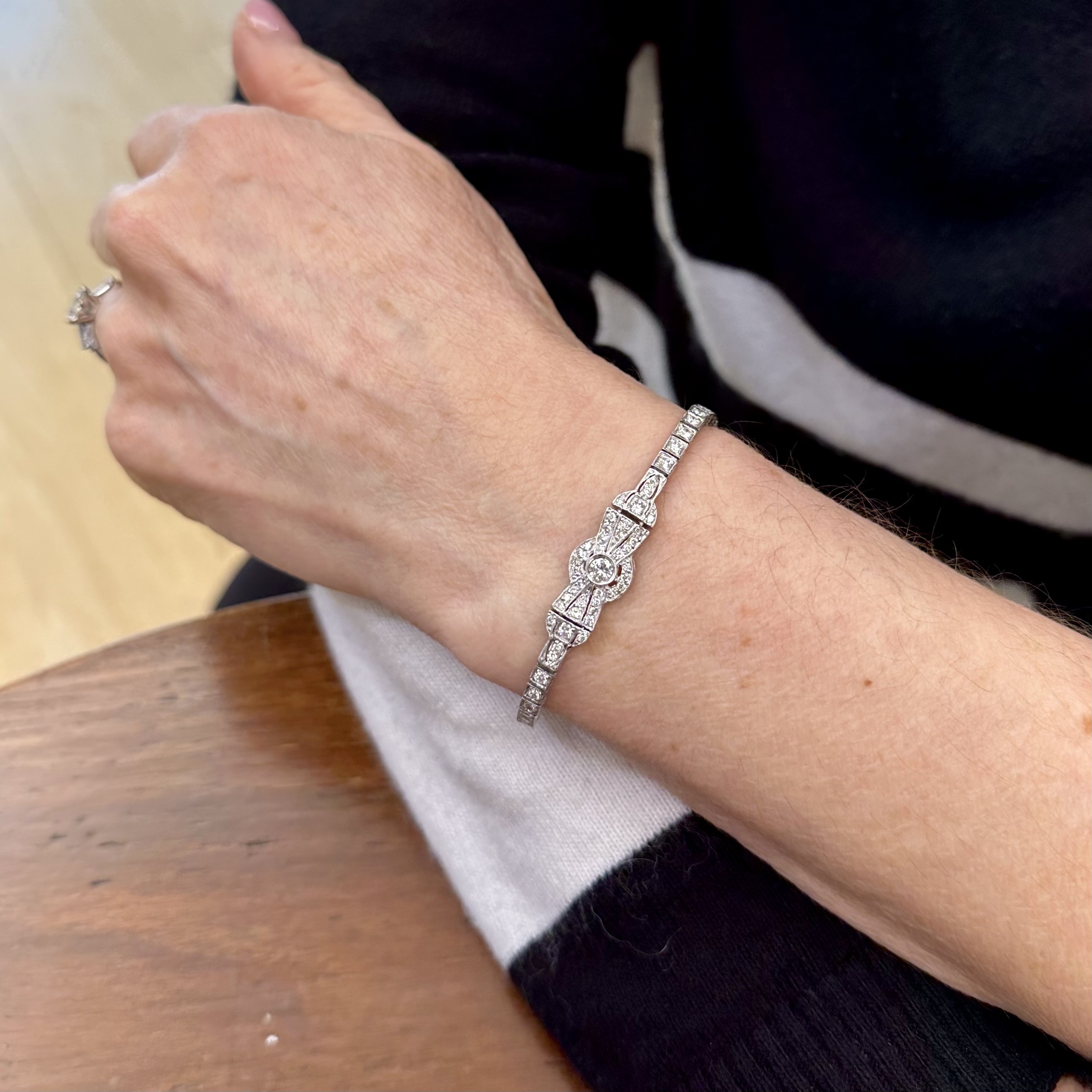 Bracciale tennis deals con diamanti