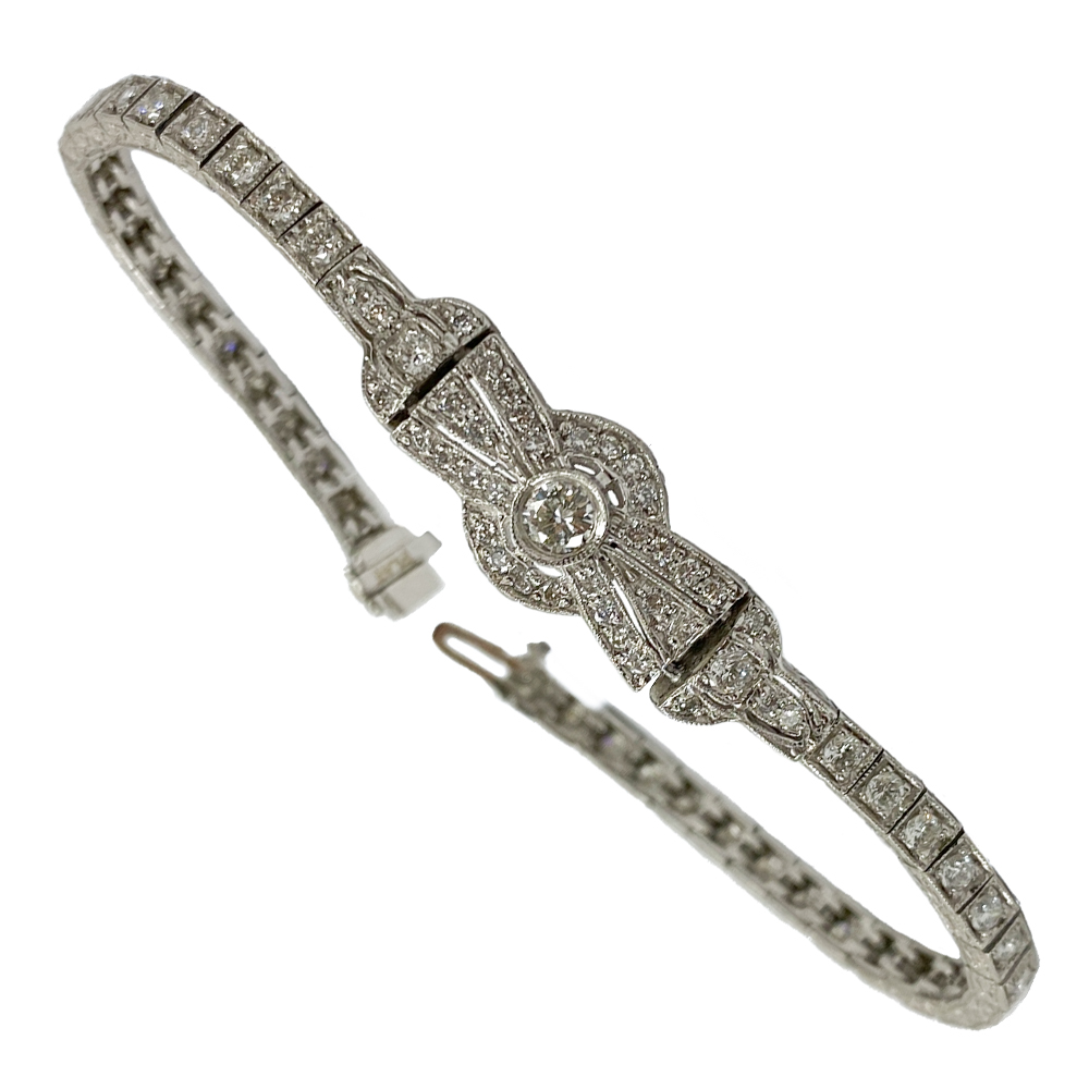 Bracciale Tennis Con Topazi Azzurri - ROBERTO DEMEGLIO - Luxury Zone - Foto 3