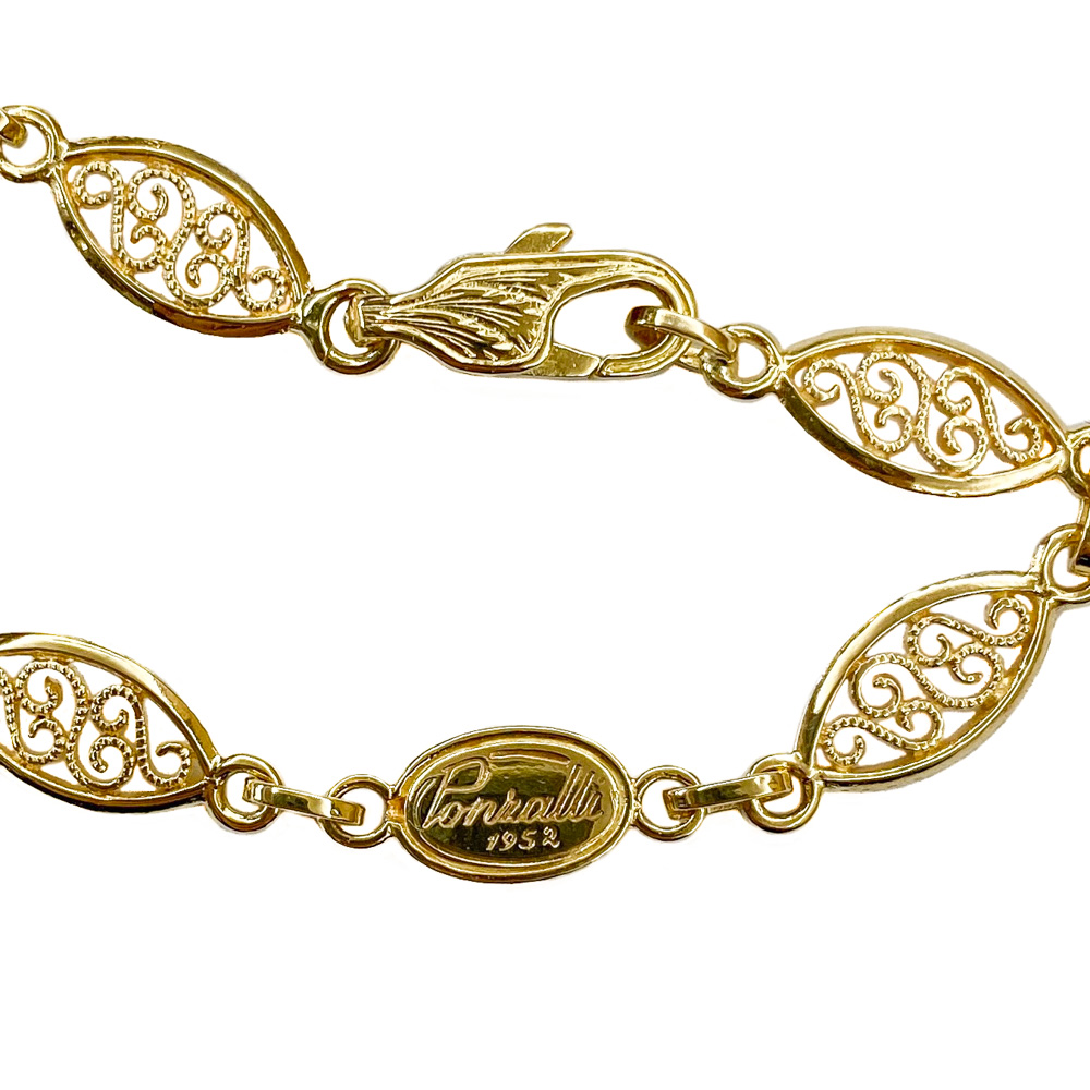 Collana Lunga Oro Stratificata BULINLIN: Doppia Catena Con Perline, Regalo Per La Mamma - 3