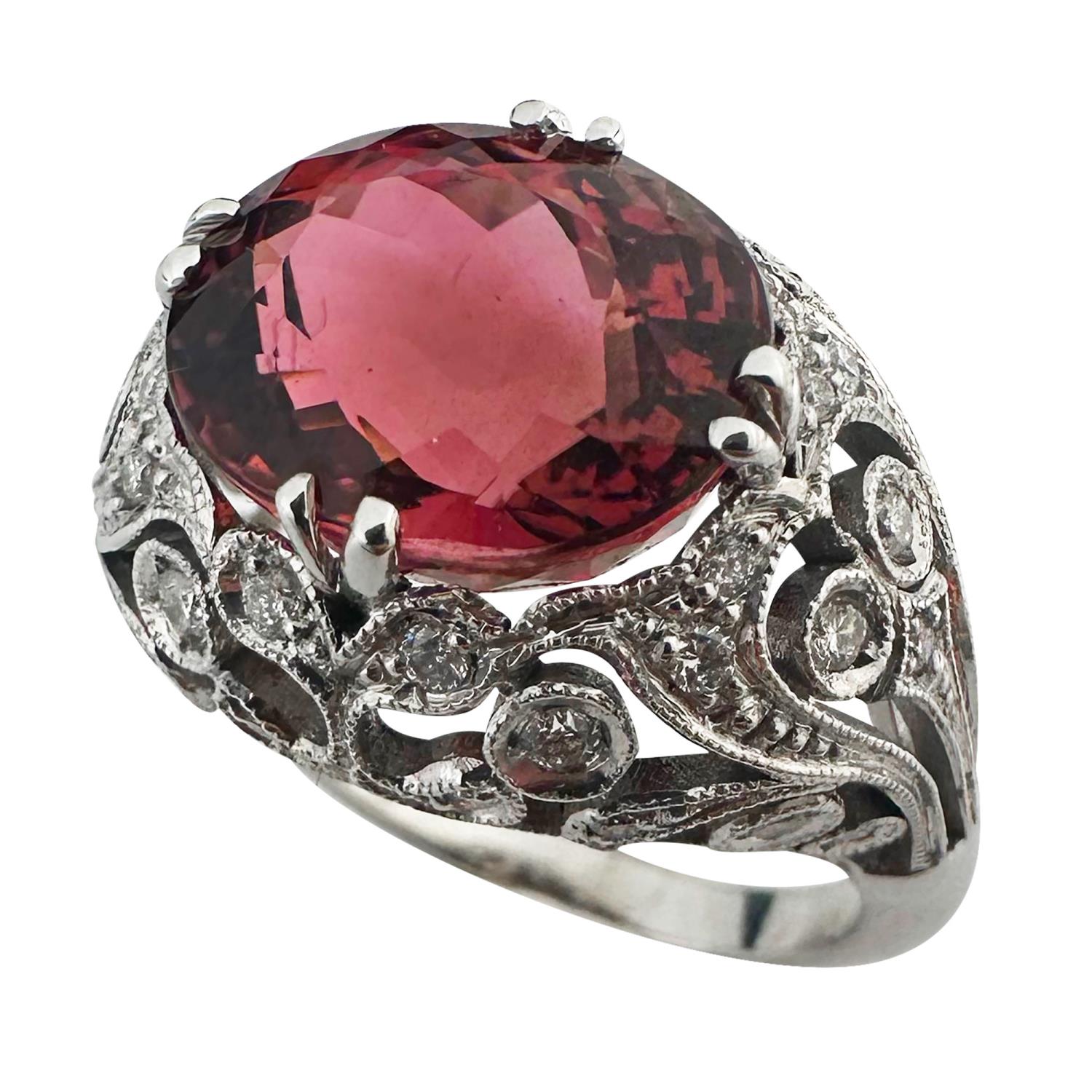 Anello rubellite