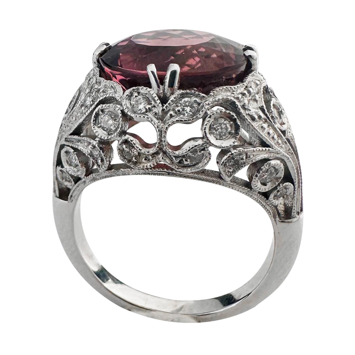 Anello rubellite