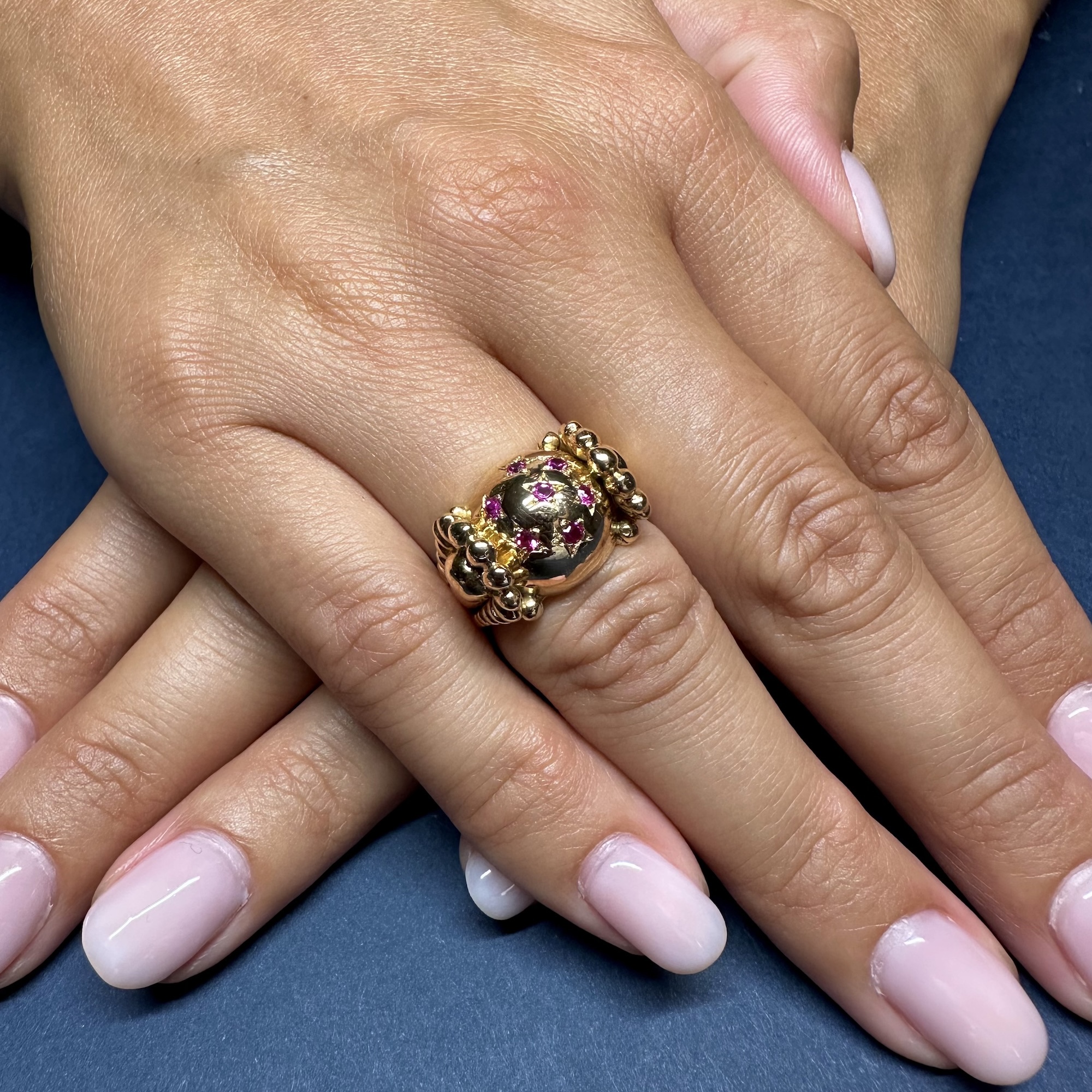 Anello rubini