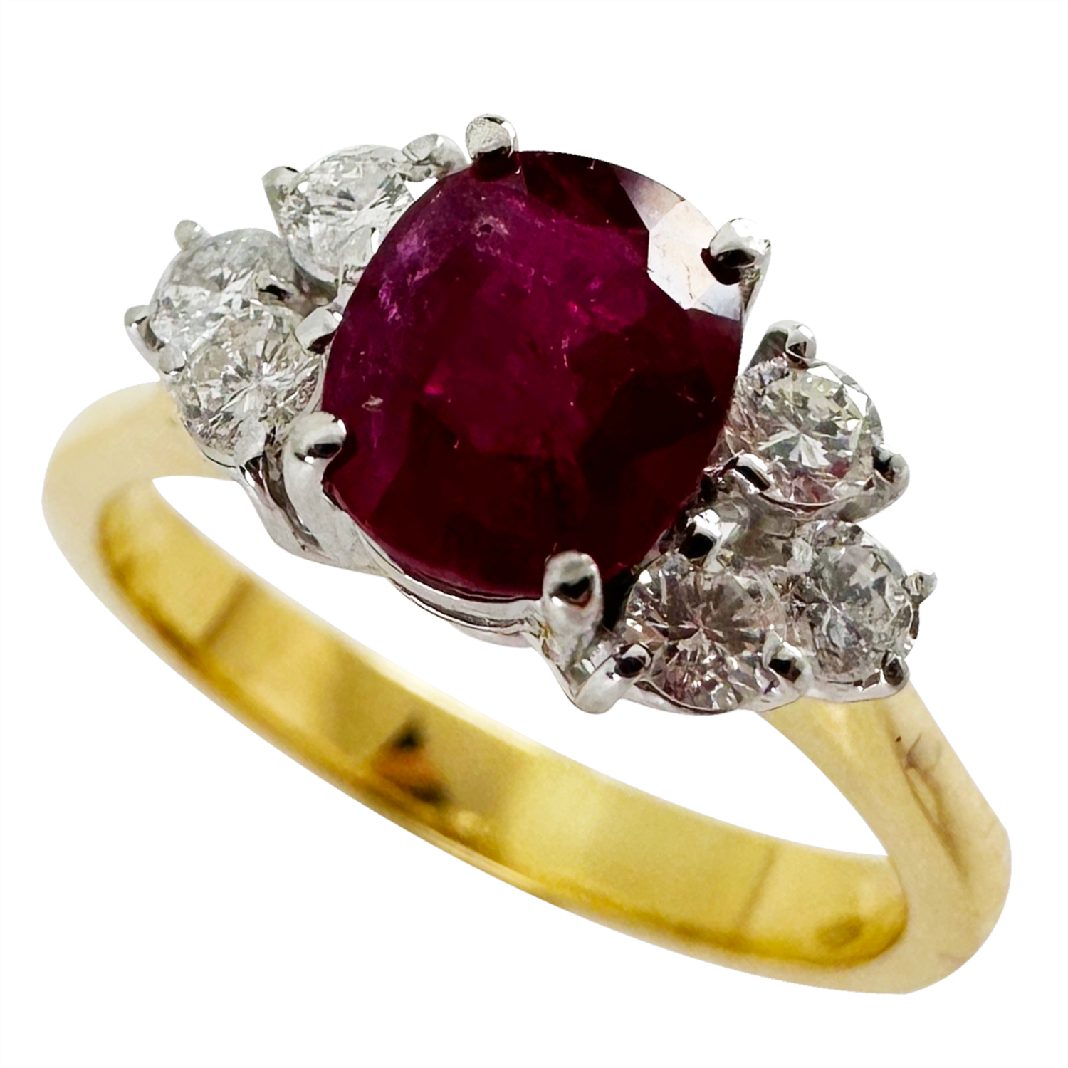 Anello rubino