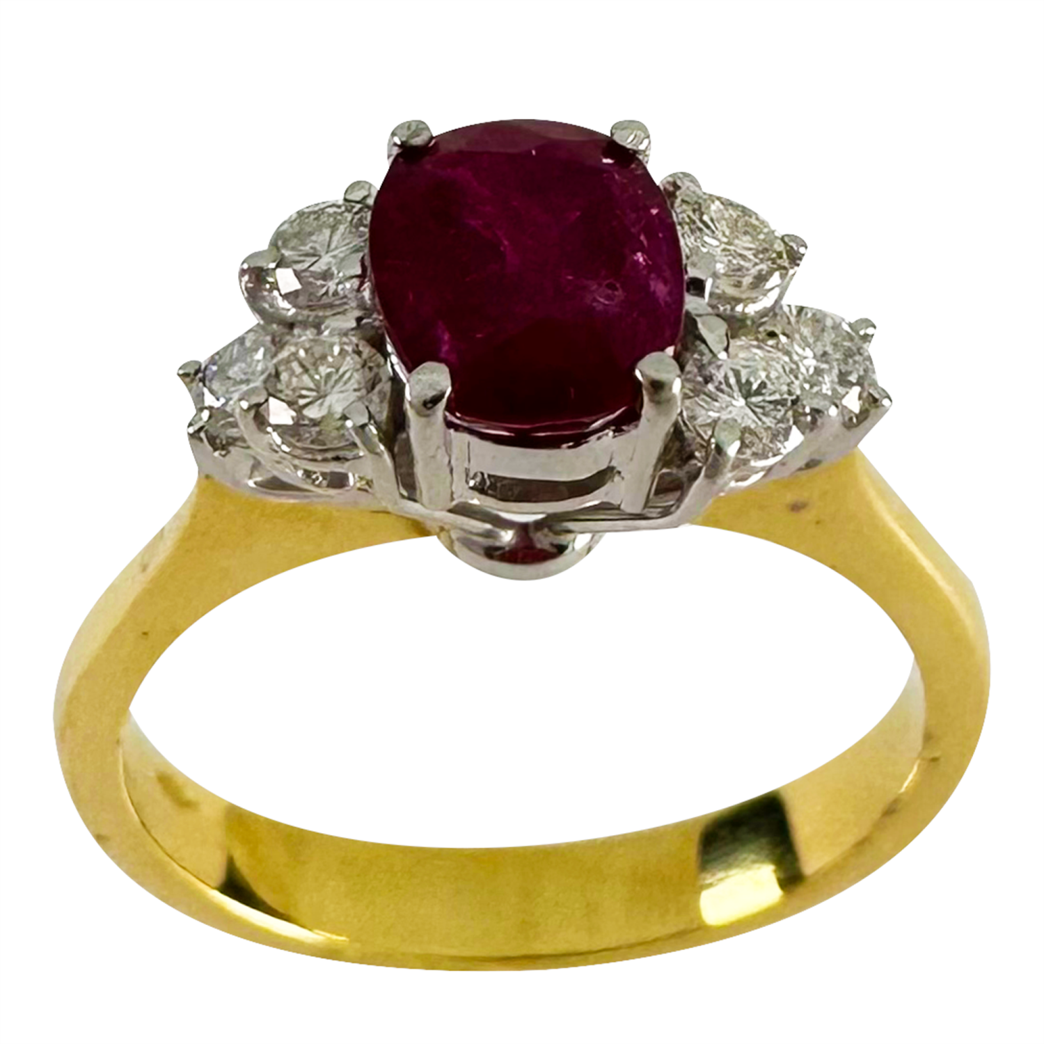 Anello rubino