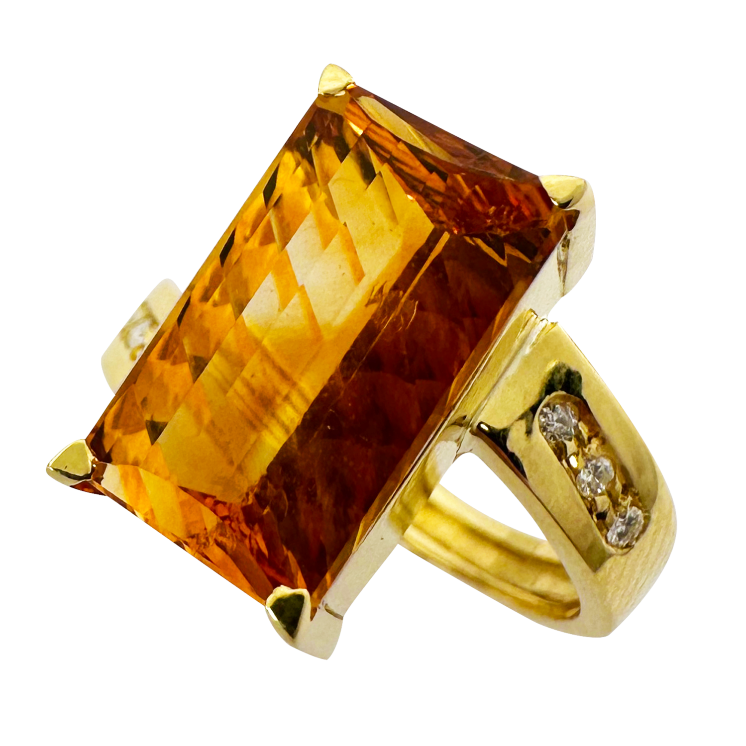 Citrine ring