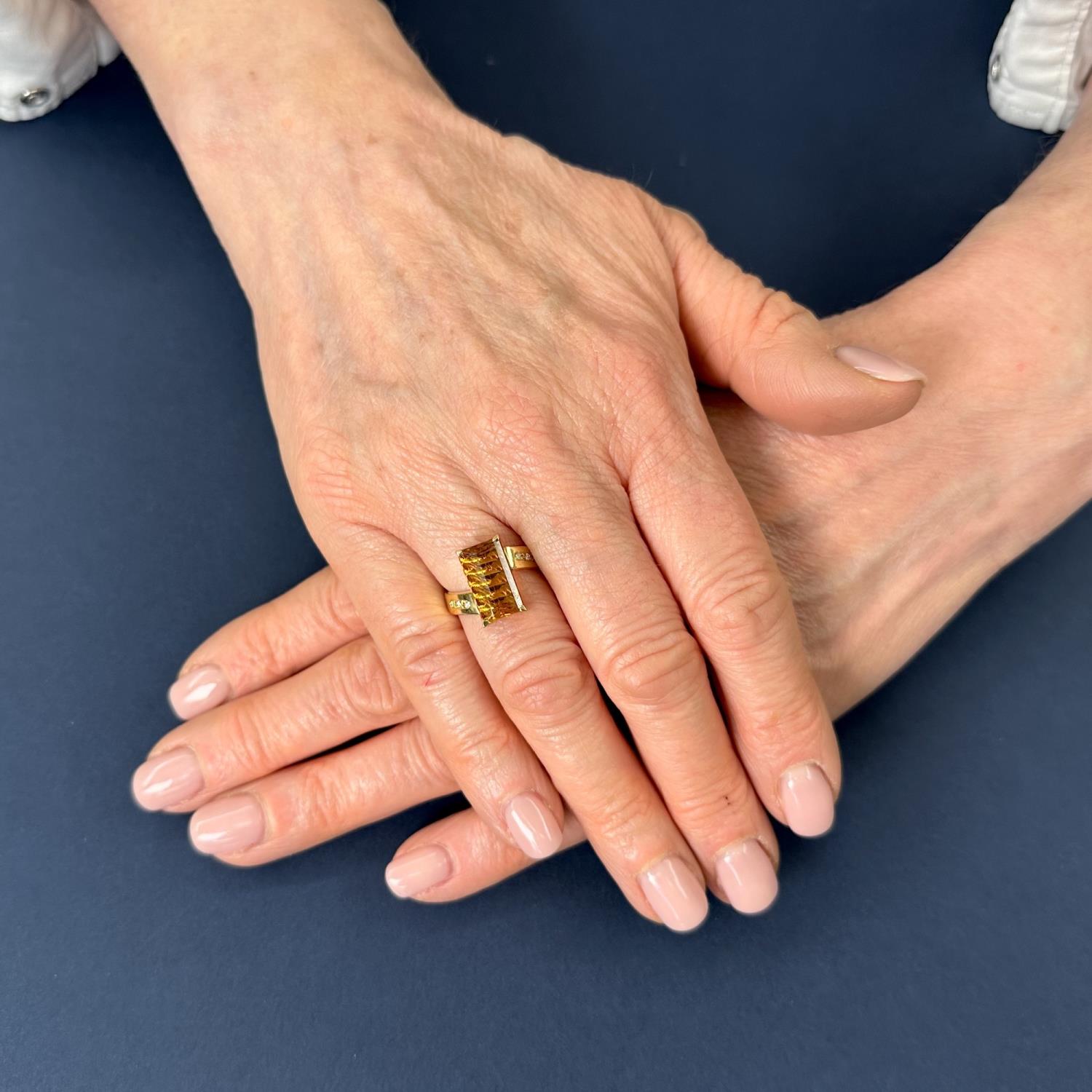 Citrine ring