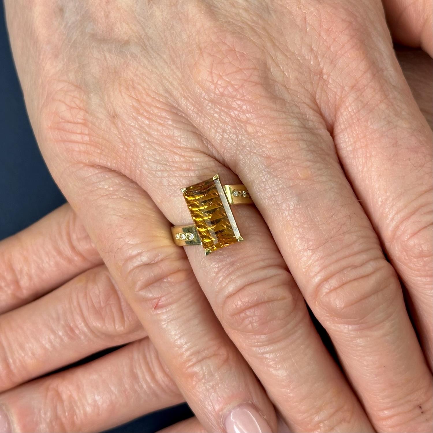 Citrine ring