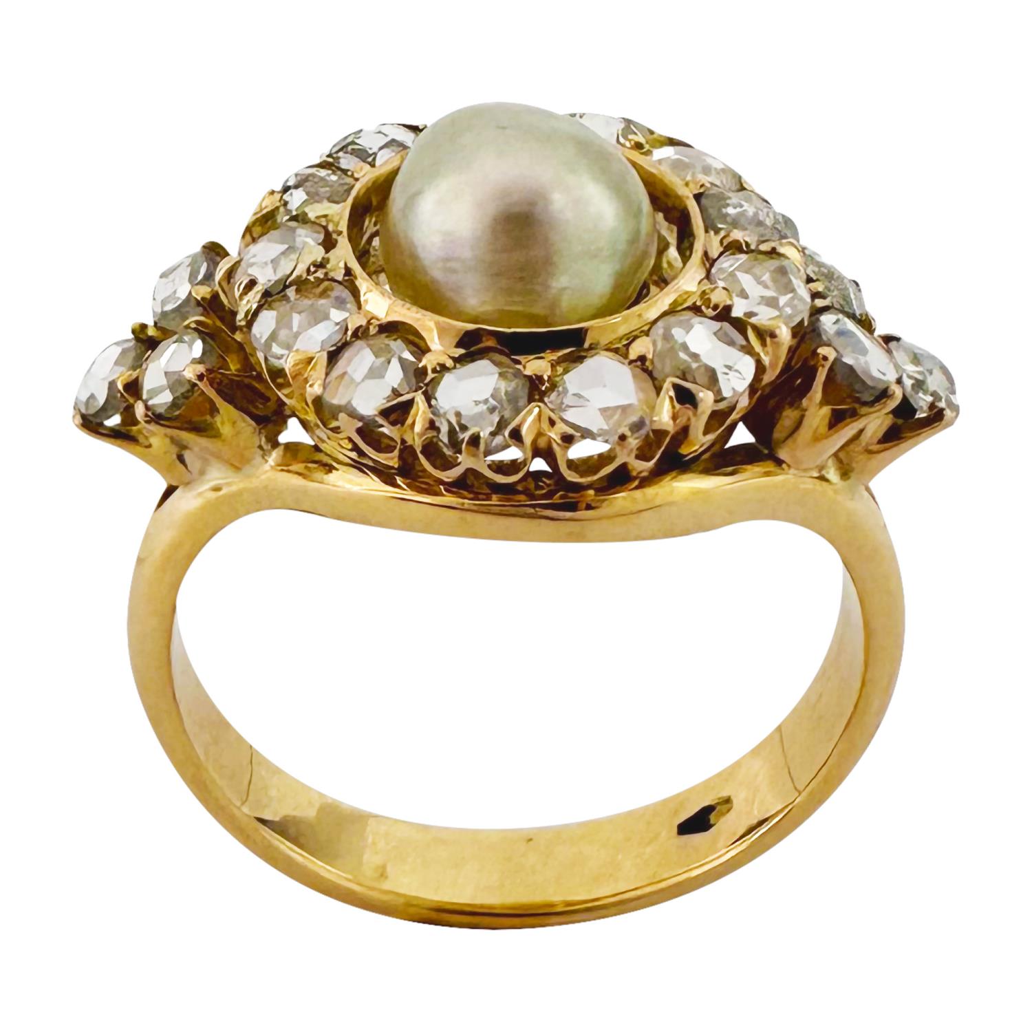 Anello perla