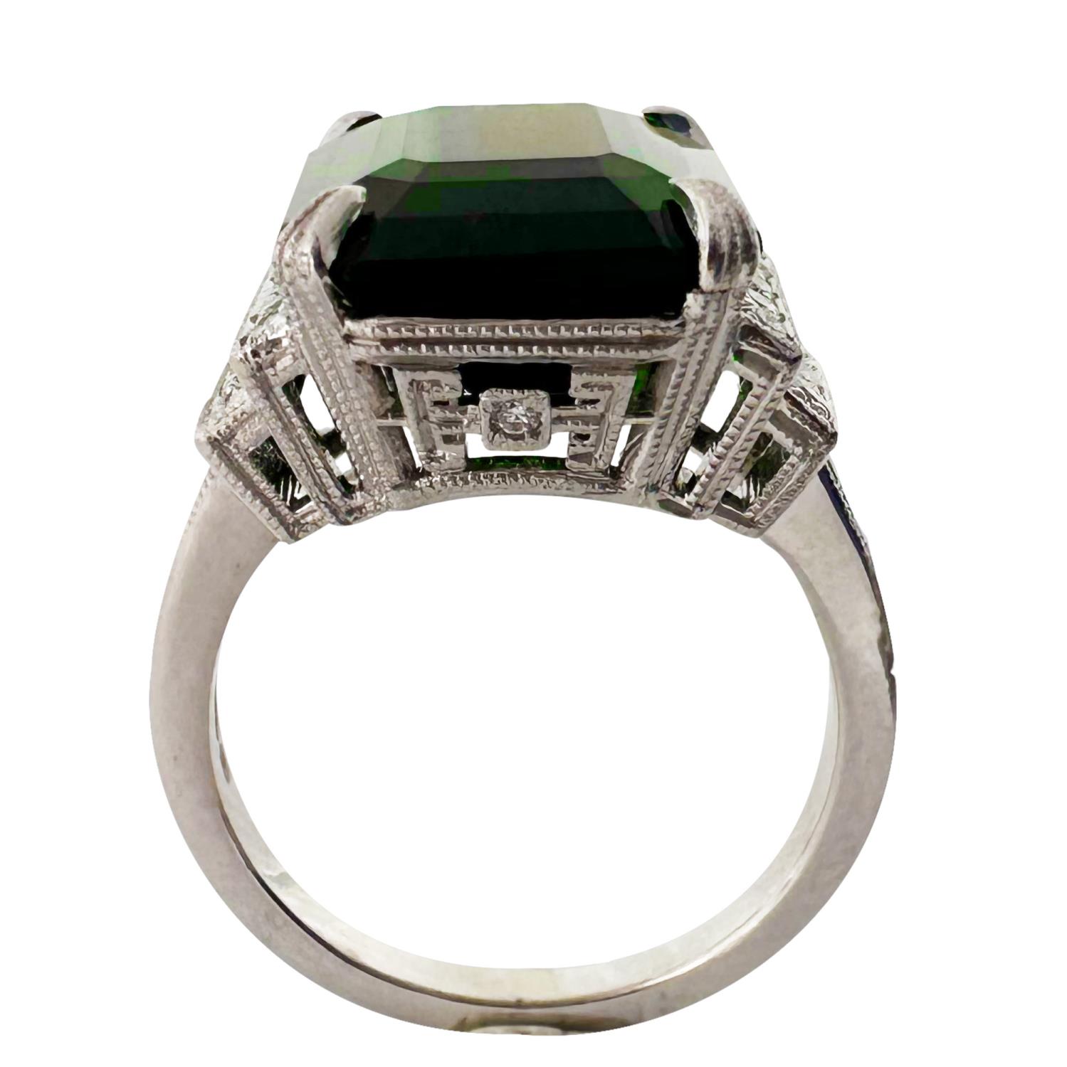 Anello tormalina