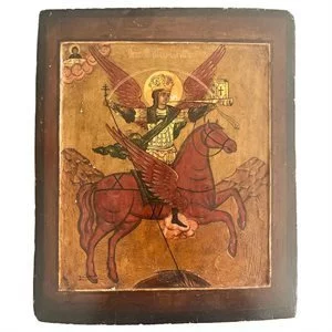 Icona San Michele Arcangelo - Russia XVIII secolo