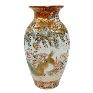 Kutani porcelain vase - Japan 19th century