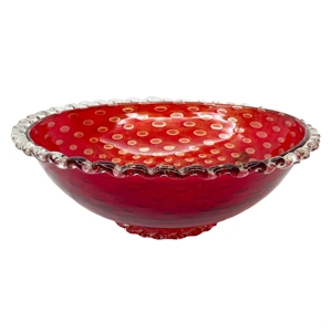 Centrotavola in vetro di Murano - Barovier & Toso - anni '40