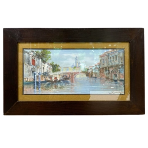 Tempera on cardboard - Gian Gianni - Italy early 1900s