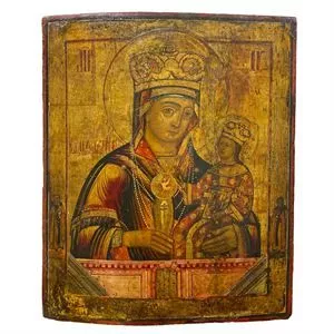 Icon of Our Lady of Sinners - Russia XIX sec.