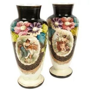 Porcelain vases - Austria 1930s