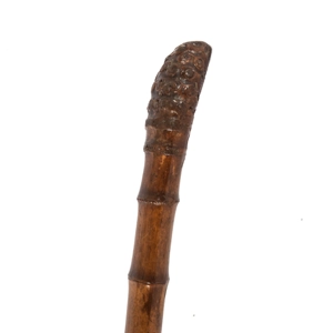 Bamboo walking stick - Italy 1930s