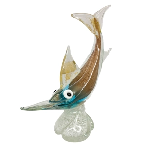 Murano glass fish - Luciano Ferro for A.Ve.M. - 1950s