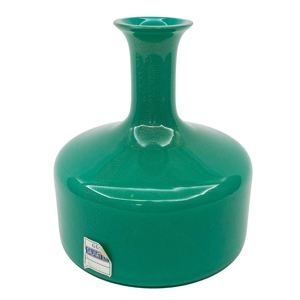 Murano glass bottle with gold foil - Salviati - Italy 1980s