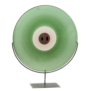Murano glass plate - Tapio Wirkkala for Venini - 1986
