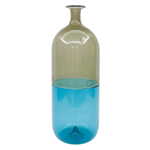 Murano glass bottle - Bolle - T. Wirkkala for Venini 1980s