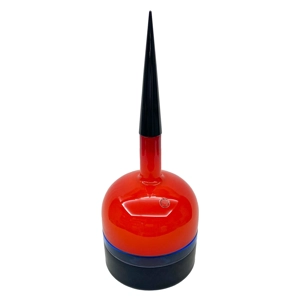 Murano glass bottle - Aava - Sarpaneva for Venini - 1992