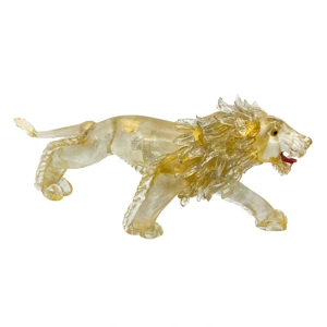 Murano glass sculpture - Lion - Aldo Nason for A.Ve.M. - 1950s