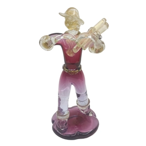Scultura in vetro di Murano - Taglialegna - Archimede Seguso anni '50