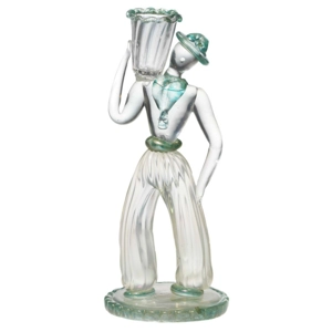 Bugia in vetro di Murano - Seminatore - Ercole Barovier