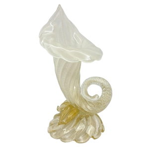 Murano glass Cornucopia - Archimedes Seguso - Italy 1950s