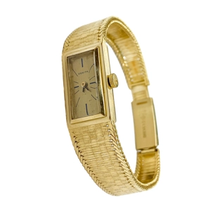 18 karat yellow gold wristwatch - Zenith - Switzerland 1950s