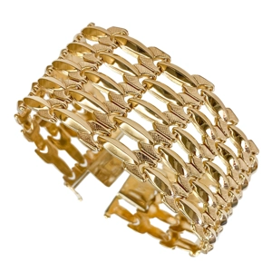 18 karat yellow gold bracelet - Italy 1950s