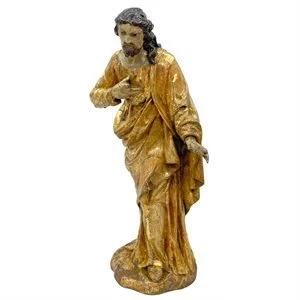 Wooden sculpture of Christ - Italy 18th century
