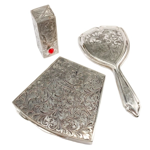 Silver purse set - Italy early 1900s
