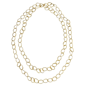 18 karats yellow gold necklace - Italy 1970s
