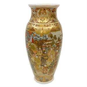 Vaso in porcellana Satsuma - Giappone XIX secolo