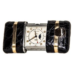 Calendarmeto watch - Movado Ermetto - Switzerland 1950s