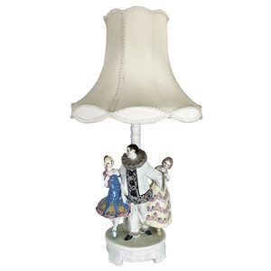 Ceramic desk lamp - Josef Lorenzl for Goldscheider - Austria 1910s