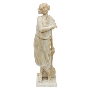 Scultura di figura femminile in marmo - Chiurazzi - Italia primo '900