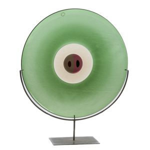 Murano glass plate - Tapio Wirkkala for Venini - 1986