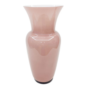 Vaso in vetro di Murano - Opalino - Venini anni '50