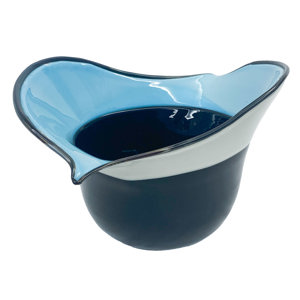 Vaso in vetro di Murano - Morbidi - Toni Zuccheri per Barovier & Toso 1985